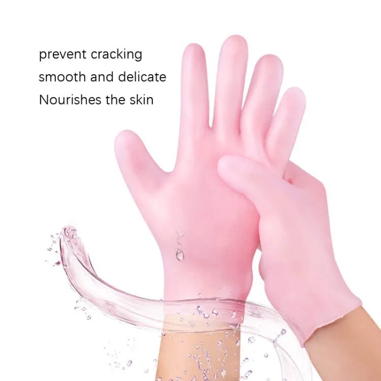 1 Pair Waterproof Sun-Proof Gloves Moisturizing Anti-Crack Handguard, Size: Free Size(Pink)