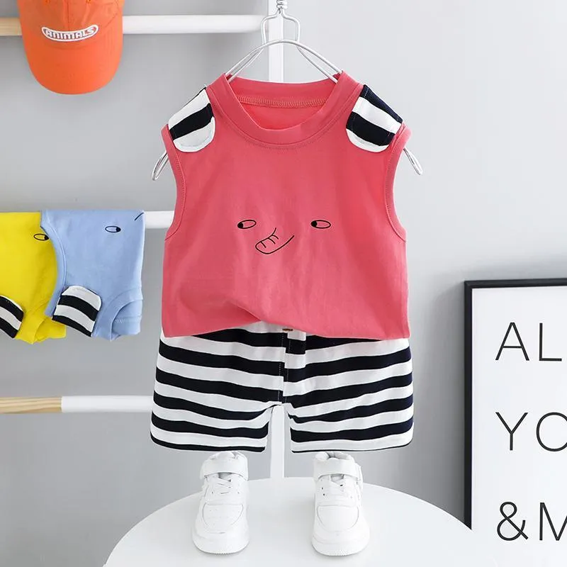 2-piece Figure Pattern T-shirt & Shorts for Children Boy£¨No Shoes???Wholesale children's clothing