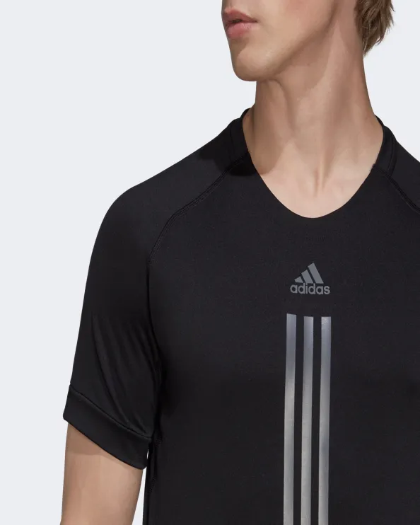 Adidas  Men Training T-Shirt Black/Silver Hy1019