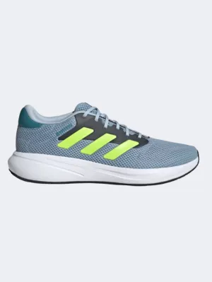 Adidas Response Men Running Shoes Wonder Blue/Lemon