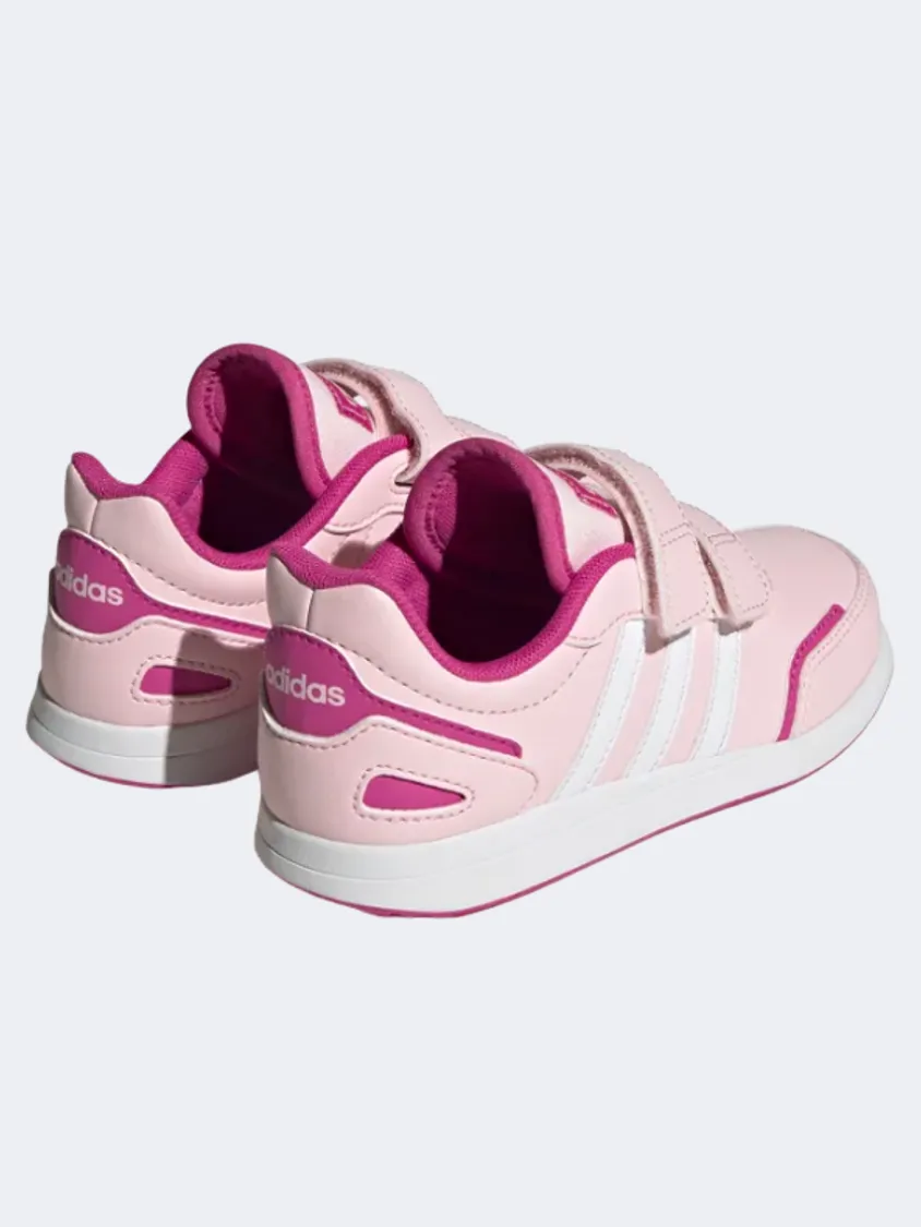 Adidas Vs Switch 3 Ps-Girls Running Shoes Pink/White