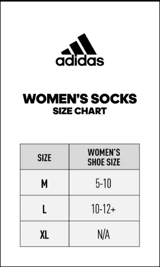 adidas Women's Athletic Cushioned 6-Pack Crew Socks