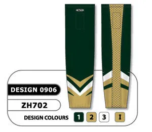 Athletic Knit Custom Sublimated Hockey Sock Design 0906