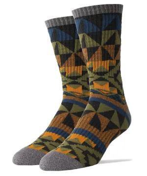 Autumn Night Athletic Men's Crew Sock