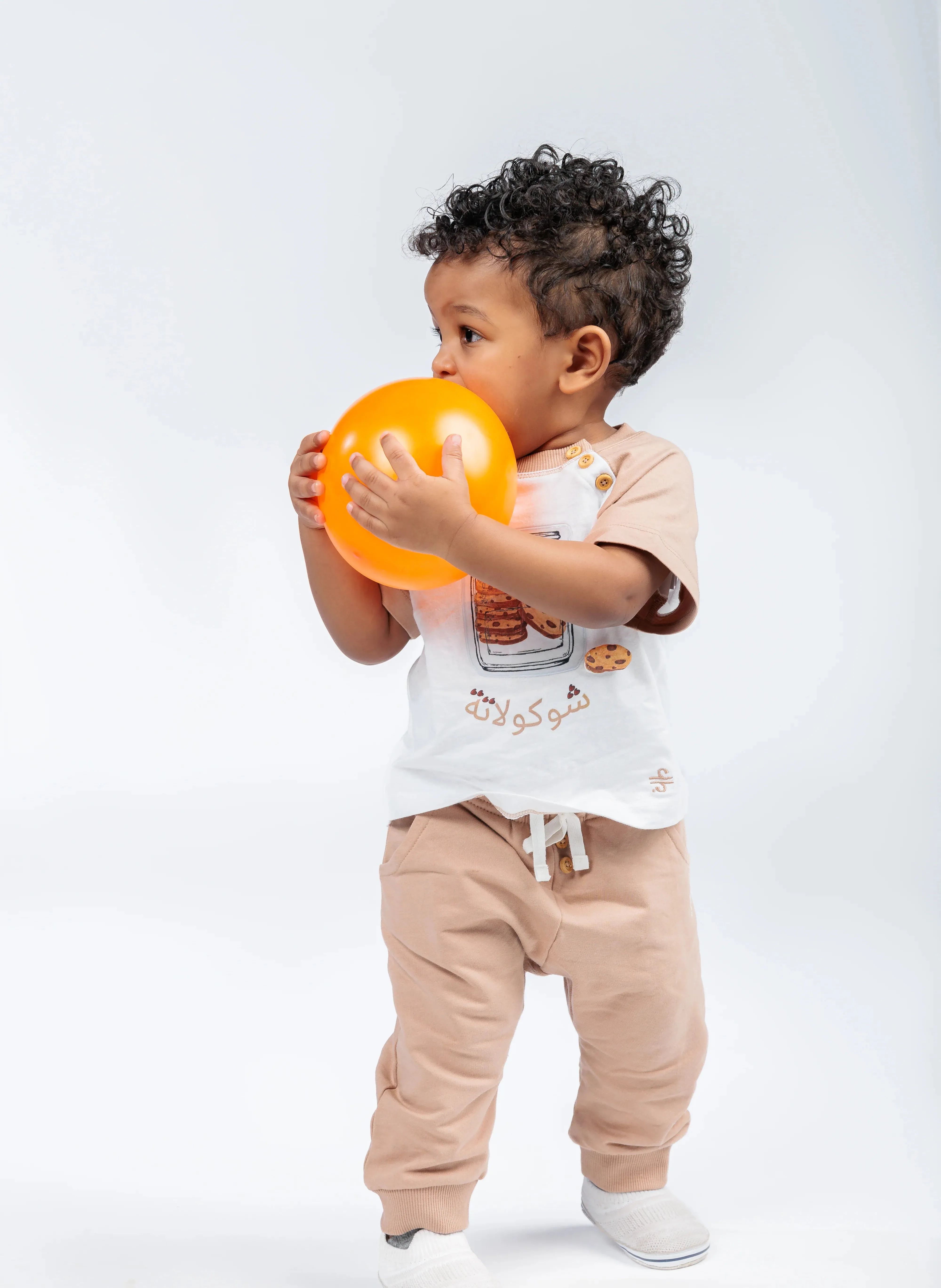 Baby Boy T-Shirt with Cookie