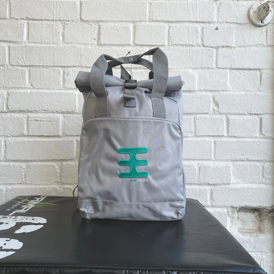 Be Unique Training Roll-top Backpack Grey