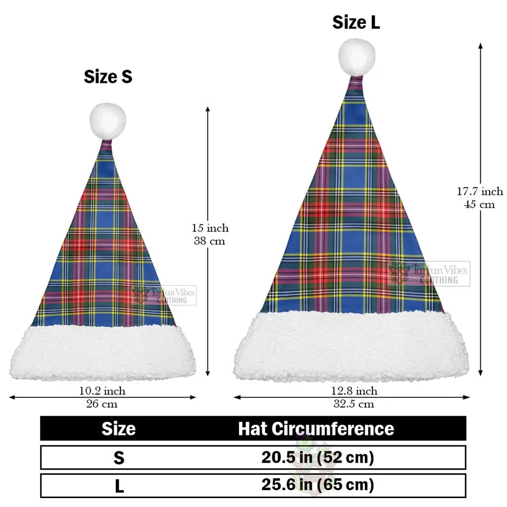 Bethune Tartan Christmas Santa Hats