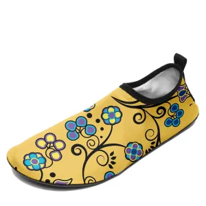 Blue Trio Tuscan Kid's Sockamoccs Slip On Shoes