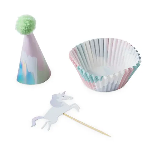 Brushstroke Shimmer Cupcake Kit