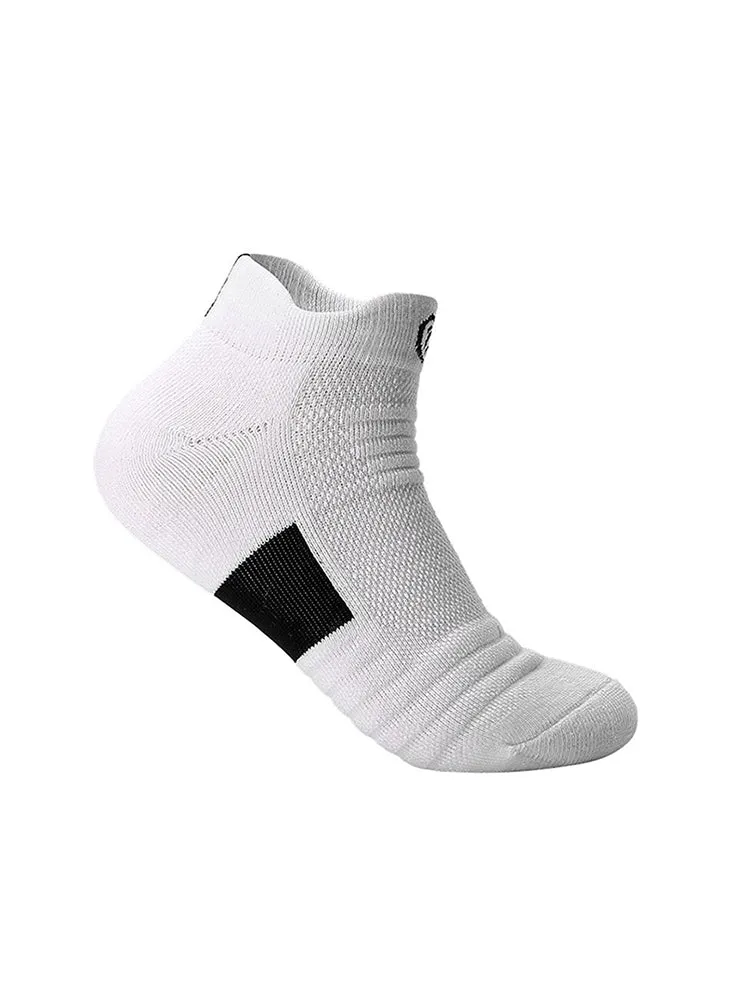 Buy One Get Three Low Top Thickened Sweat Absorption Running Sports Socks