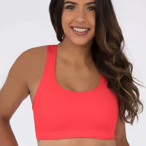 Candy Apple Red Performance Bra