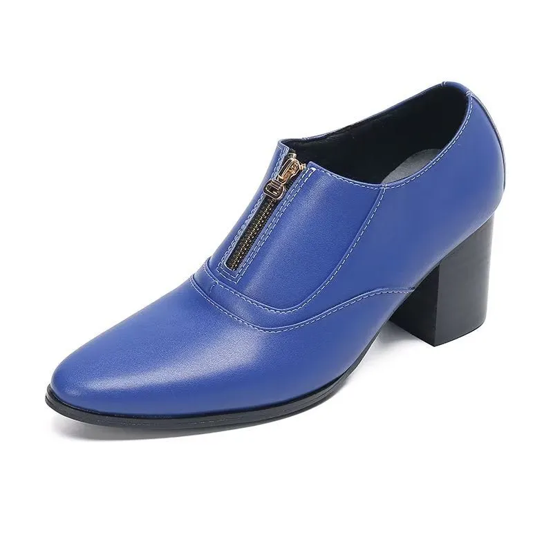 Chic Genuine Leather Slip-on Dress Shoes