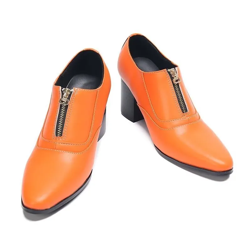 Chic Genuine Leather Slip-on Dress Shoes