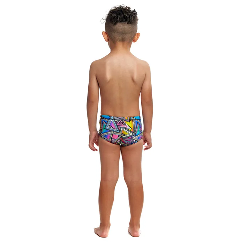 Funky Trunks - Prism Break - Toddler Boys Printed Trunks