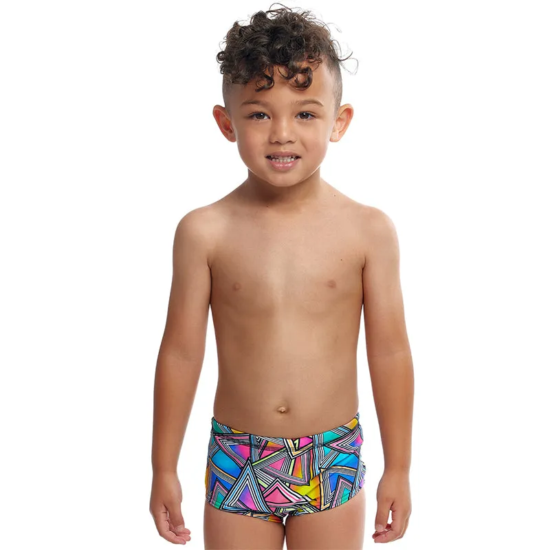 Funky Trunks - Prism Break - Toddler Boys Printed Trunks