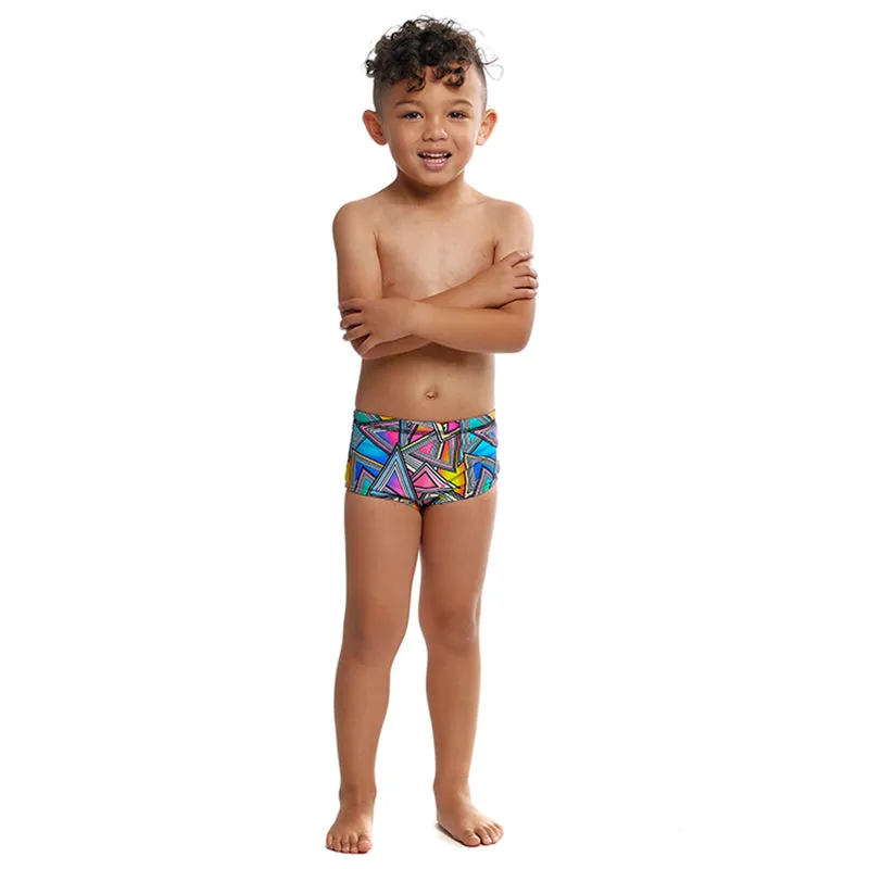 Funky Trunks - Prism Break - Toddler Boys Printed Trunks