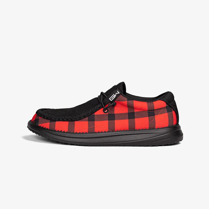 Gator Waders Womens Buffalo Plaid Camp Shoes