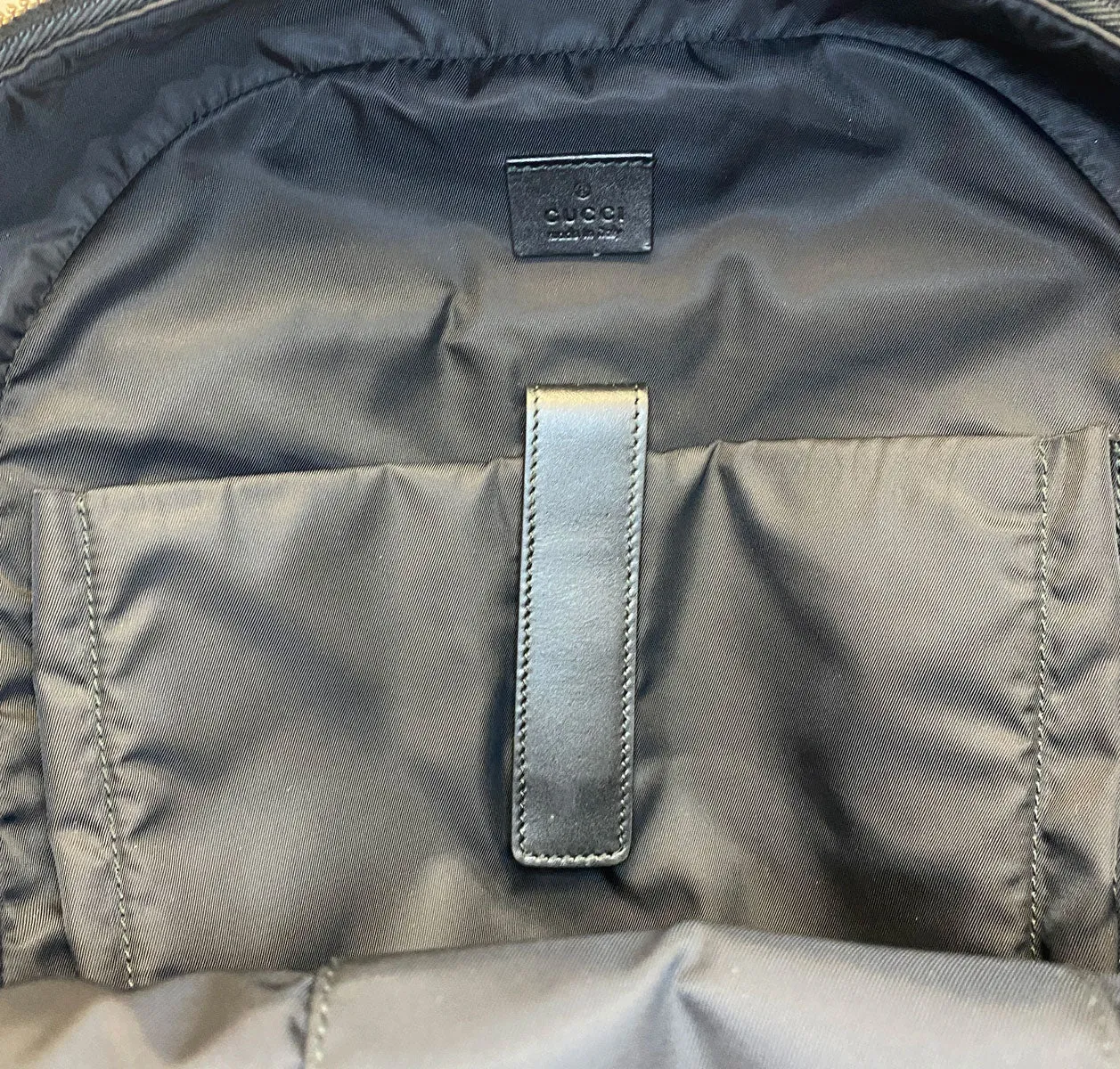 Gucci GG Supreme Web Backpack