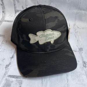 Hammer Down "Trout" Hat - Multicam with Woven Patch