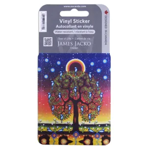 James Jacko Tree of Life Vinyl Sticker