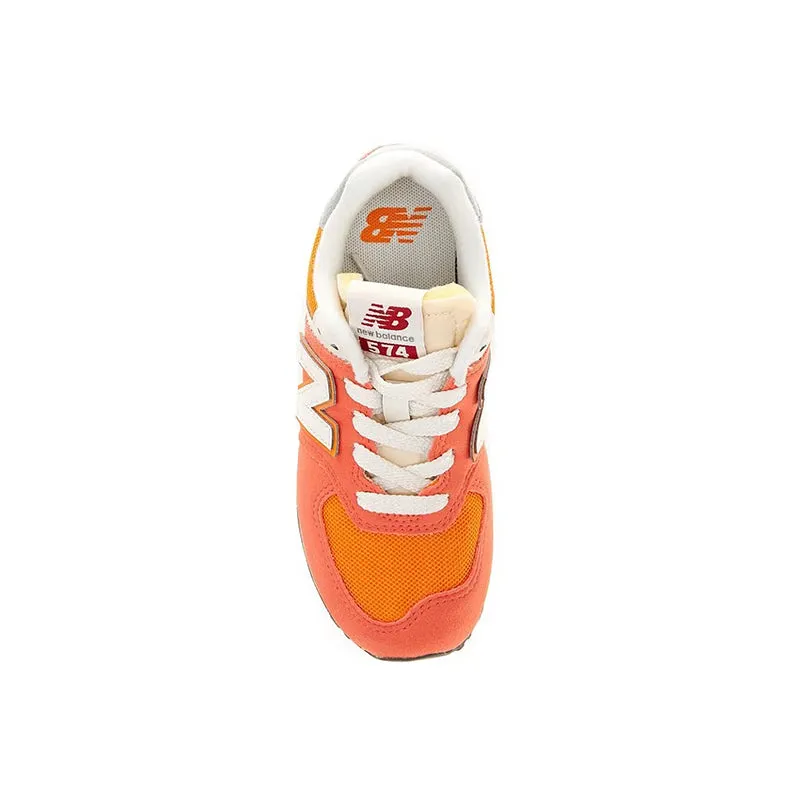 Kid's Preschool 574 Gulf Red/White