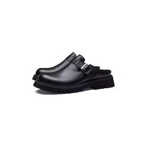 LuxeLeather Classic Slip On Shoes