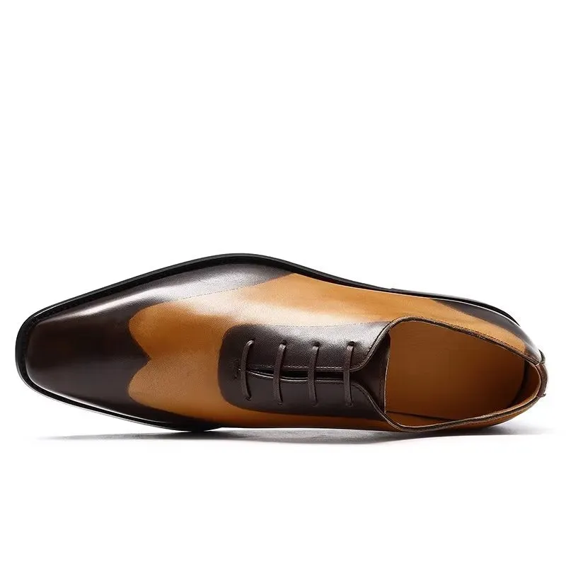 LuxeLeather Oxford Dress Shoes