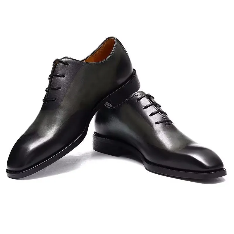 LuxeLeather Oxford Dress Shoes