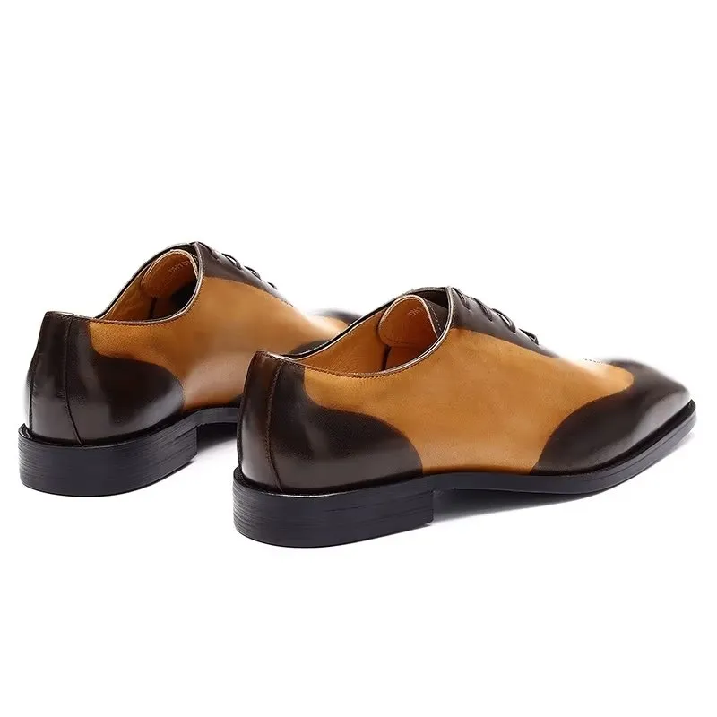 LuxeLeather Oxford Dress Shoes