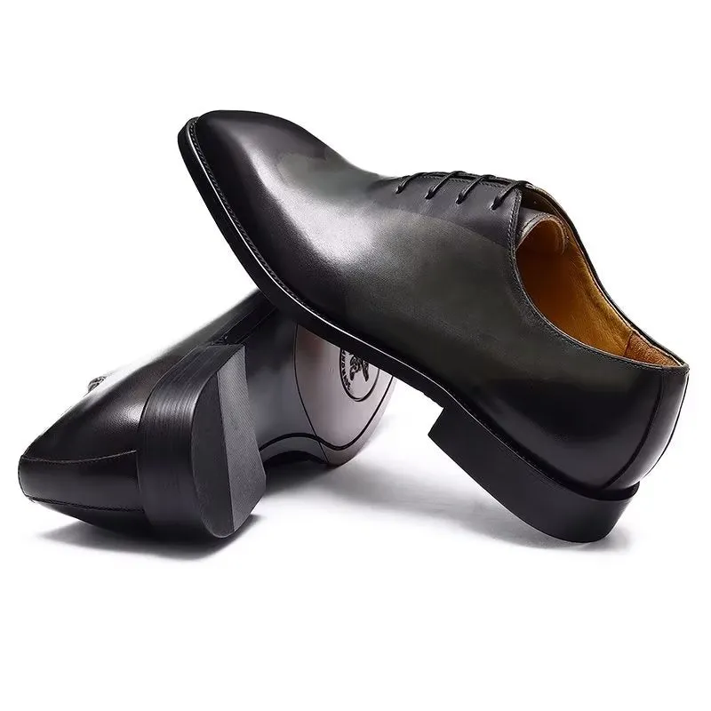 LuxeLeather Oxford Dress Shoes