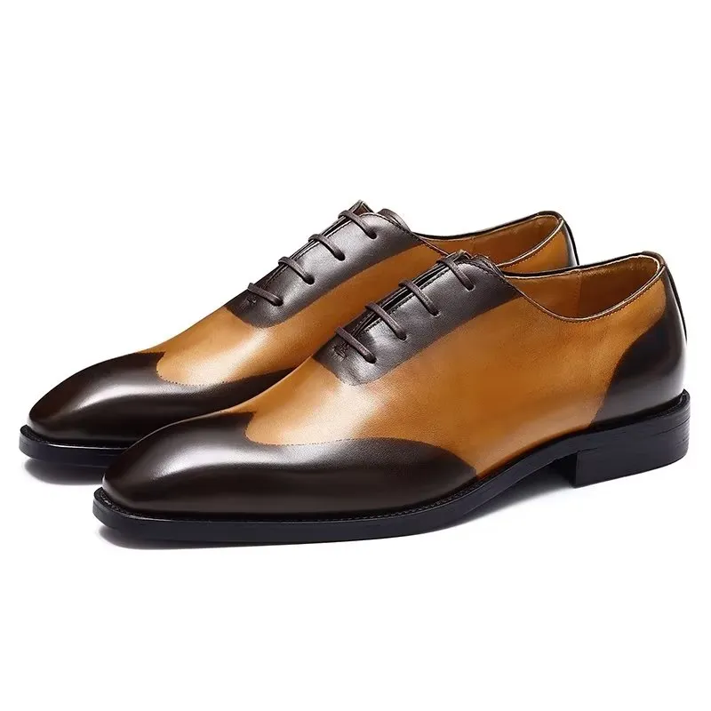 LuxeLeather Oxford Dress Shoes