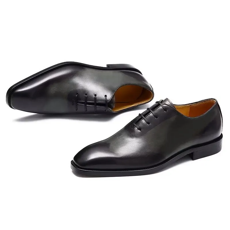 LuxeLeather Oxford Dress Shoes