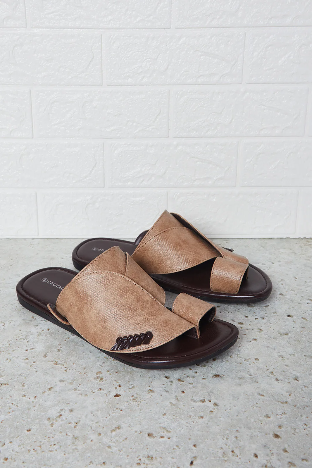 Men Brown Shirqui Sandals