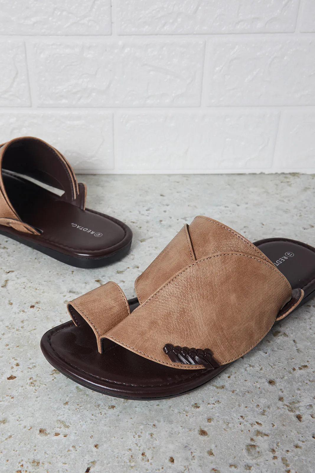 Men Brown Shirqui Sandals