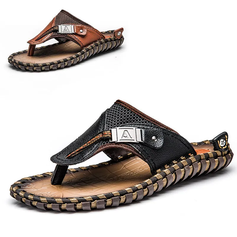 Men Handmade  Sandals And Slippers