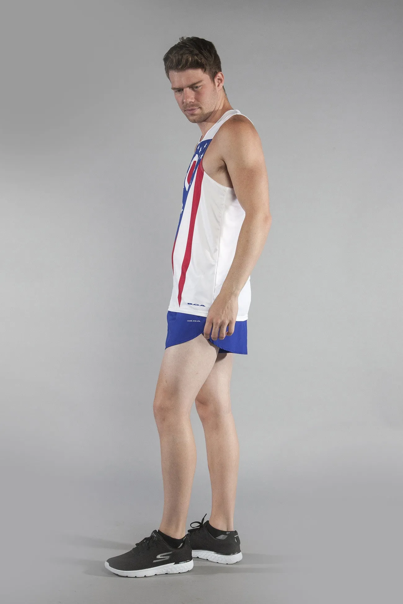 Men's Competitor Lite Printed Singlet [O-R] - Ohio