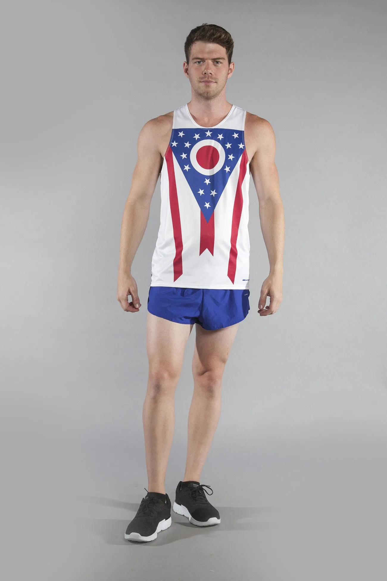 Men's Competitor Lite Printed Singlet [O-R] - Ohio