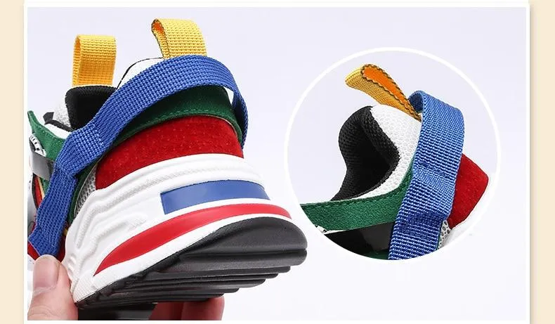 MOF Kids multicolored low-top sneakers