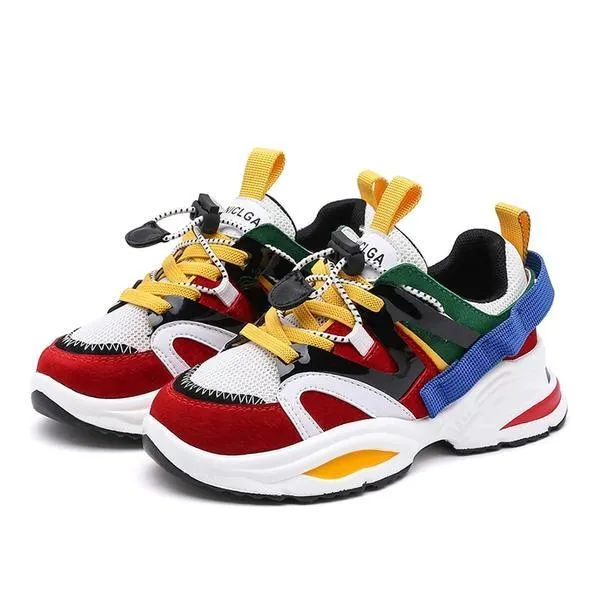 MOF Kids multicolored low-top sneakers