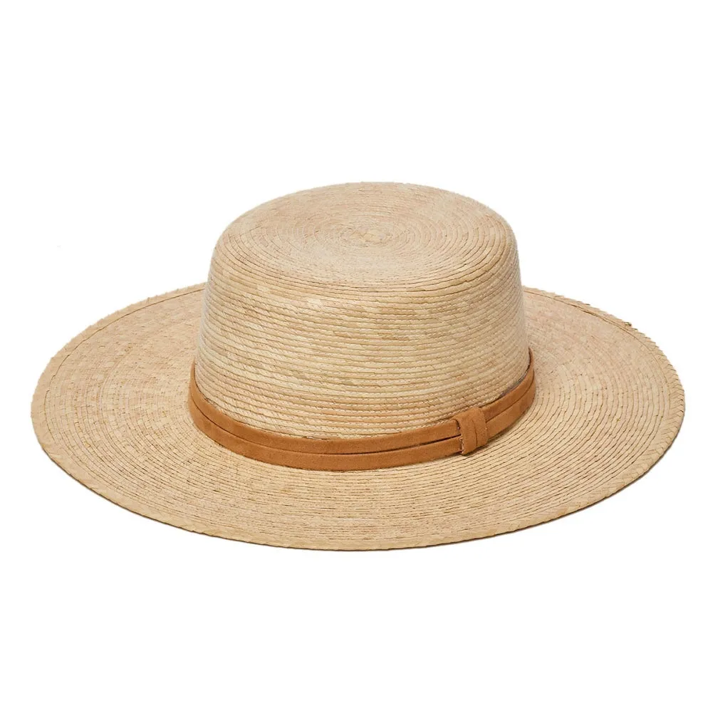 MX-995 PALM LEAF RESORT HAT - Toast, Natural- JULY