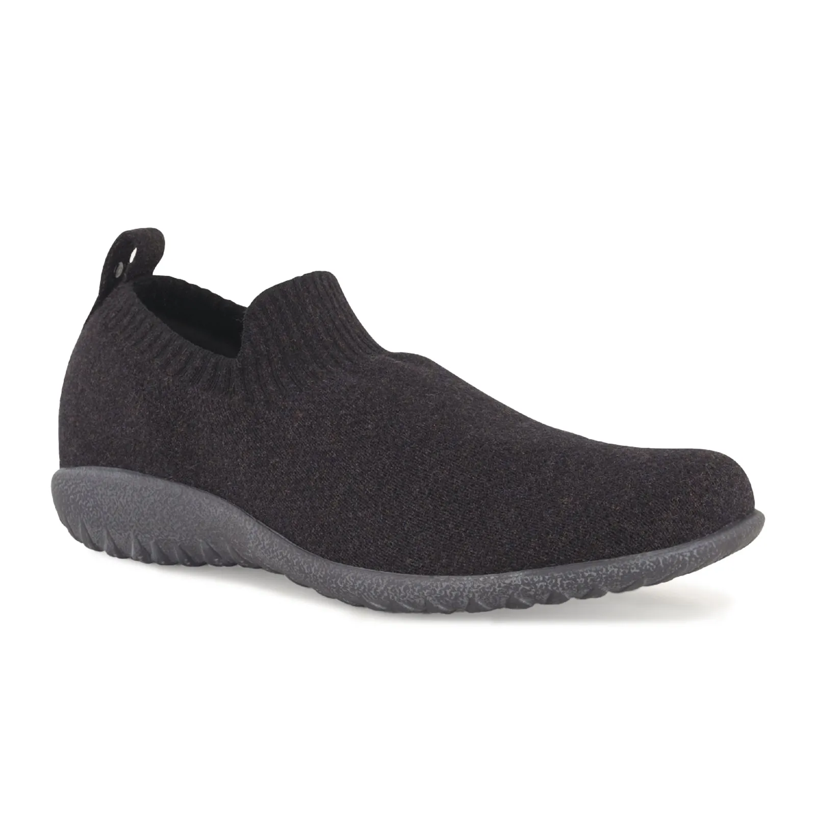 Naot Nuku Slip On (Women) - Black/Gray Knit