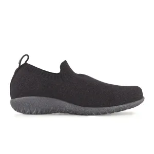 Naot Nuku Slip On (Women) - Black/Gray Knit