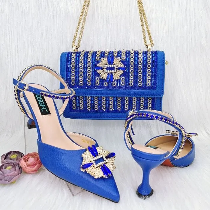 Nigerian Women's Pumps And Bag