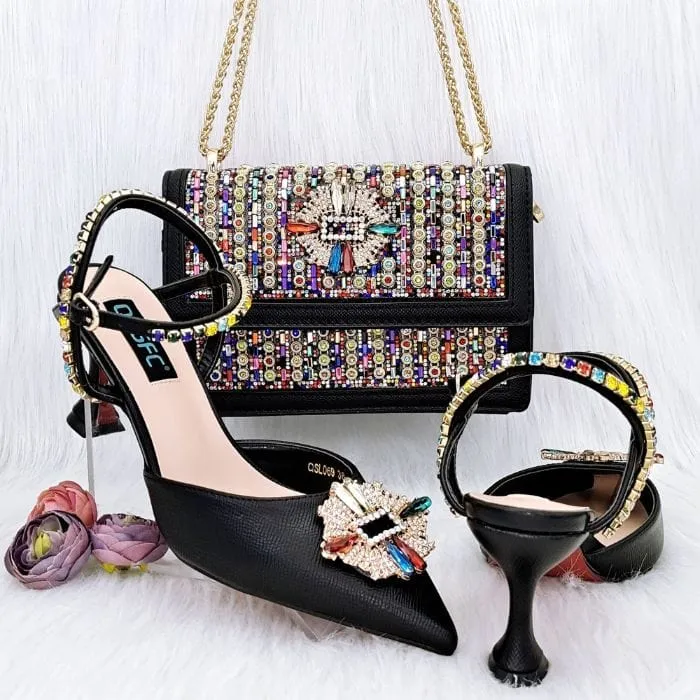 Nigerian Women's Pumps And Bag