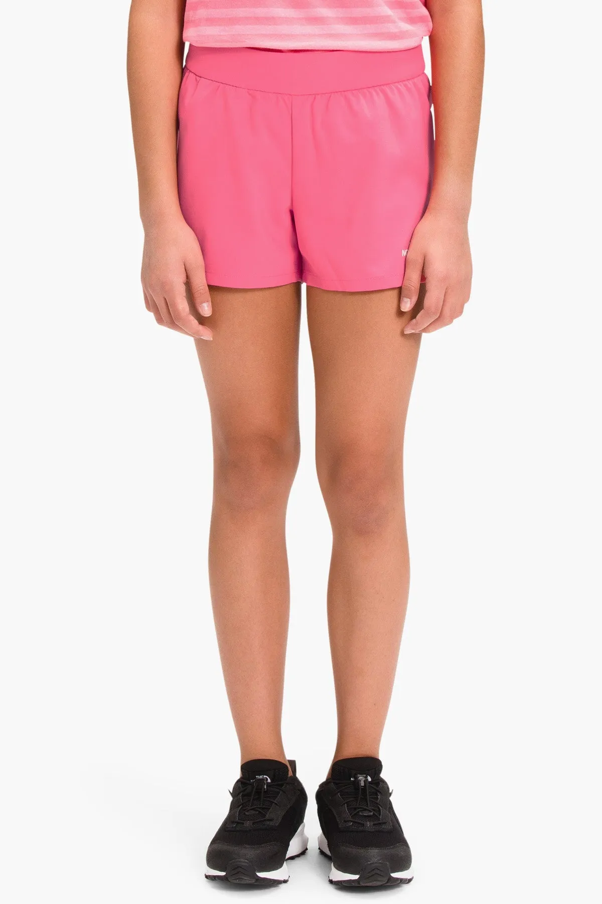 North Face On Mountain Girls Shorts - Prim Pink