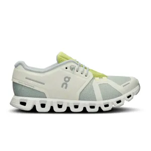 On Running Cloud 5 Push Running Shoe (Women) - Glacier/Zest