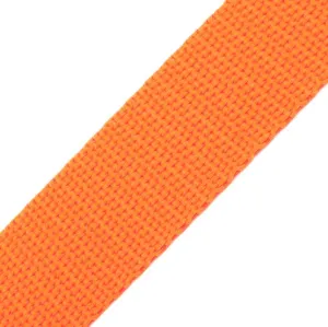 Polypropylene Webbing 25mm - Orange