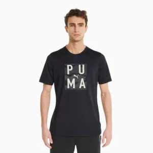 Puma Graphic Men Training T-Shirt Black