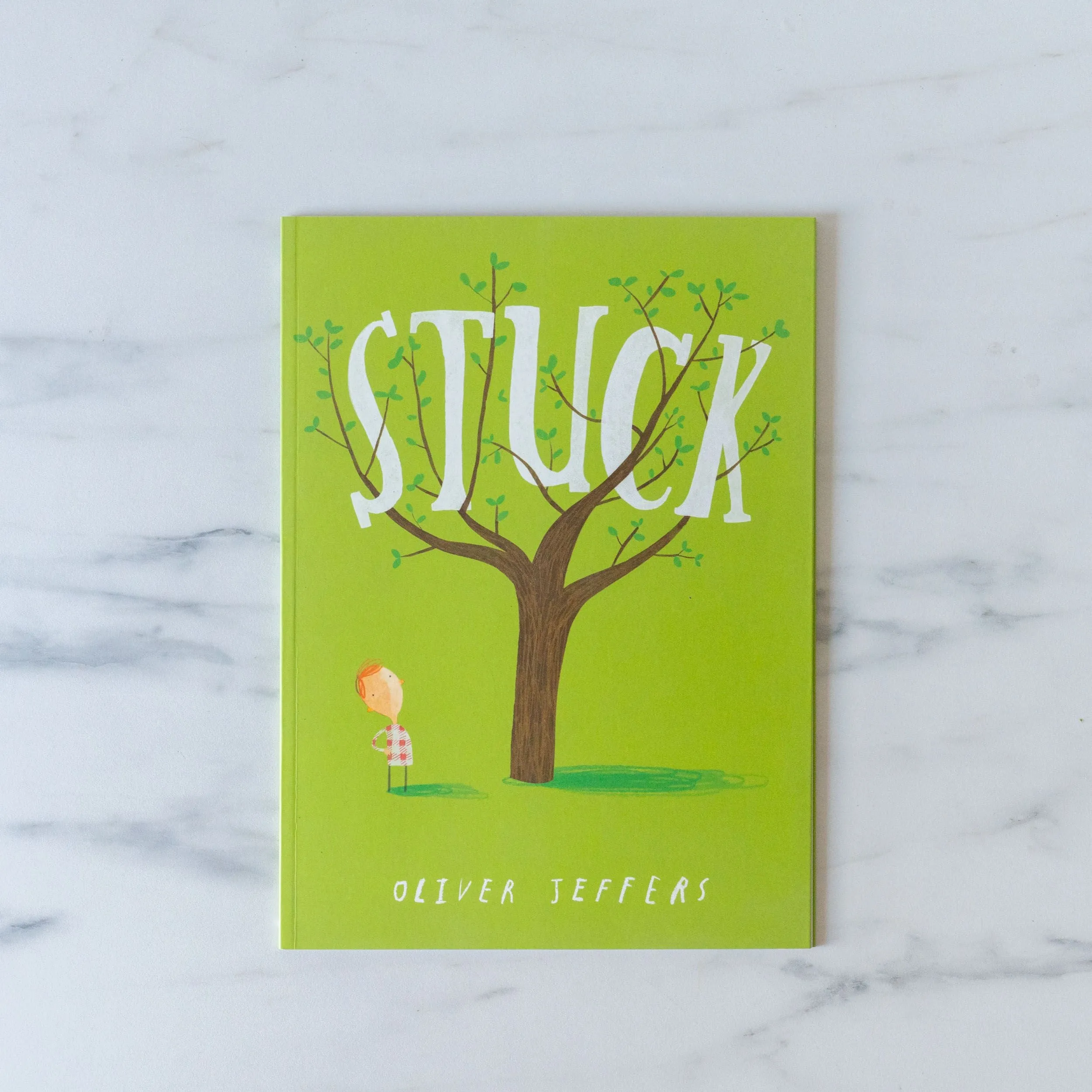 "Stuck" by Oliver Jeffers