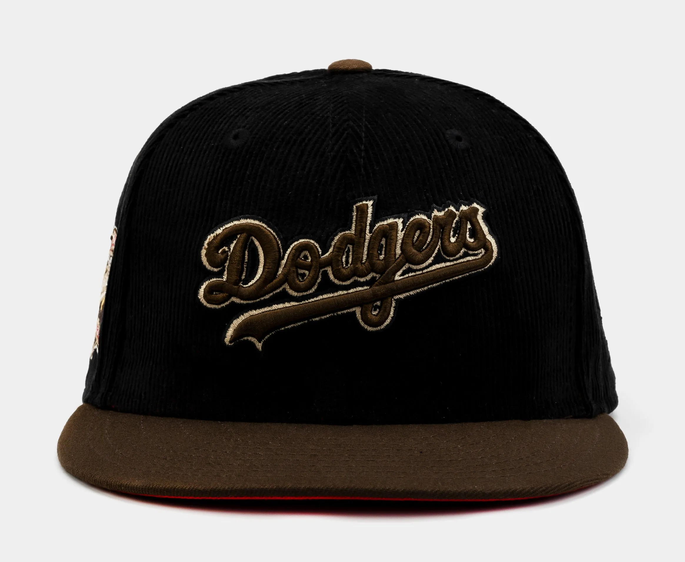 Shoe Palace Collection Los Angeles Dodgers 59Fifty Mens Fitted Hat (Black/Brown)